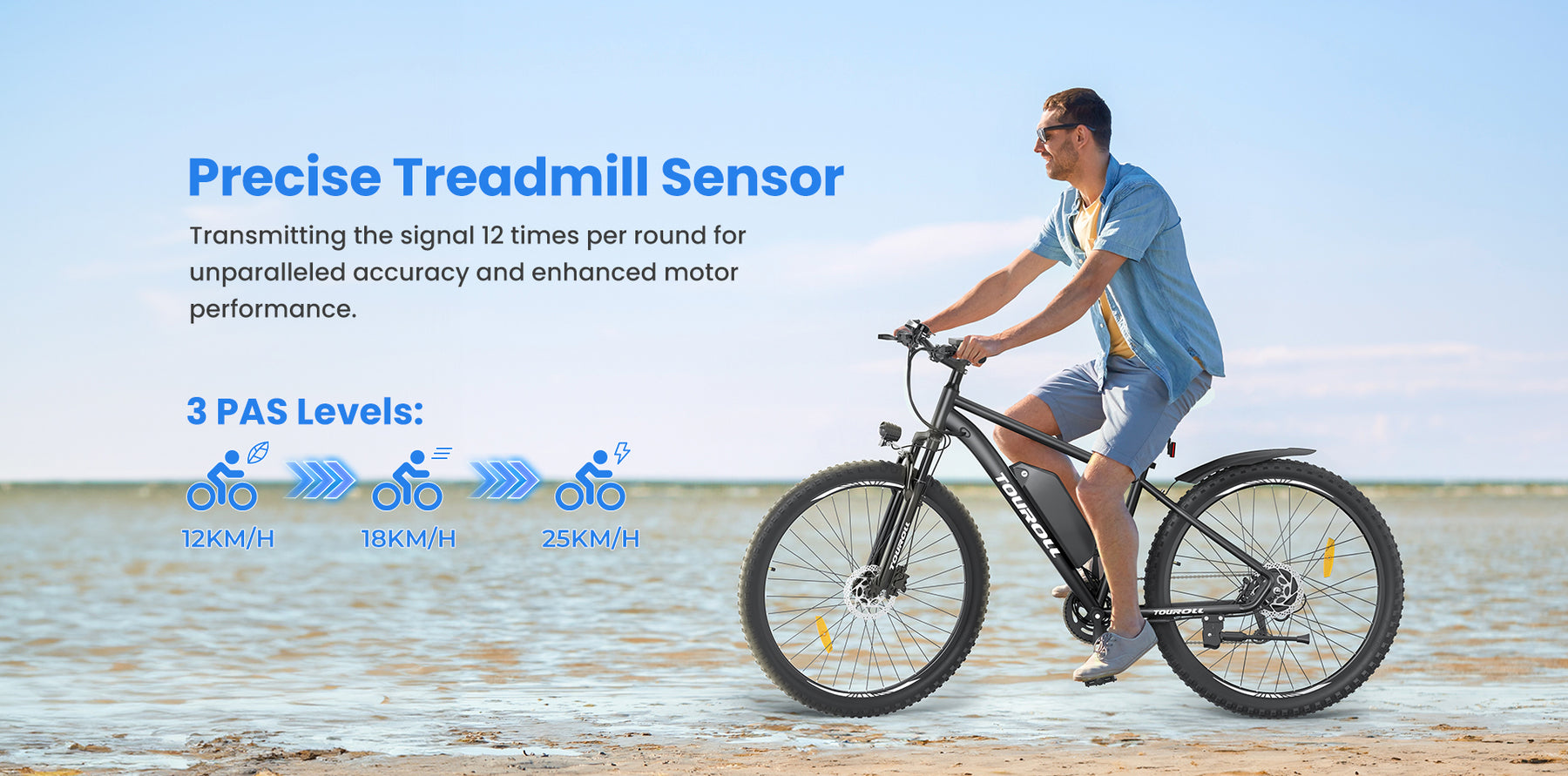 Elektrický bicykel Touroll U2